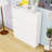 Modern Slim Shoe Cabinet with 6 Adjustable Flip Drawers and Hooks  for Entryway-678976011