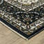 Tapis ivoire / bleu marine Stanika-362538808