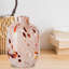 Vase en verre à confettis