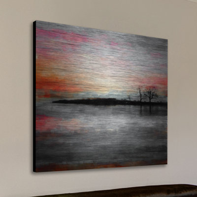 «Painted Sunset» par Parvez Taj - reproduction d'art non encadrée