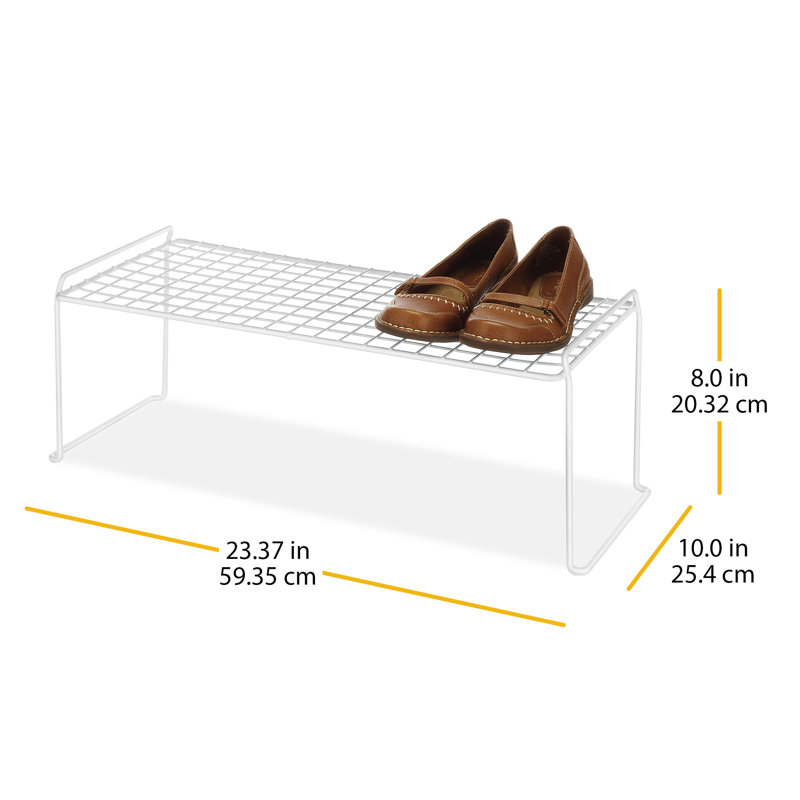 6 Pair Stackable Stacking Shelf