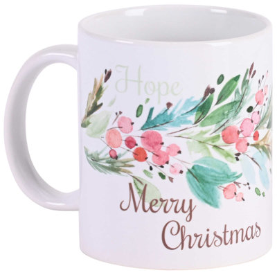 Tasse élégante en céramique Merry 11 oz