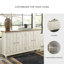 Buffet de 69,25 po de large Isaak