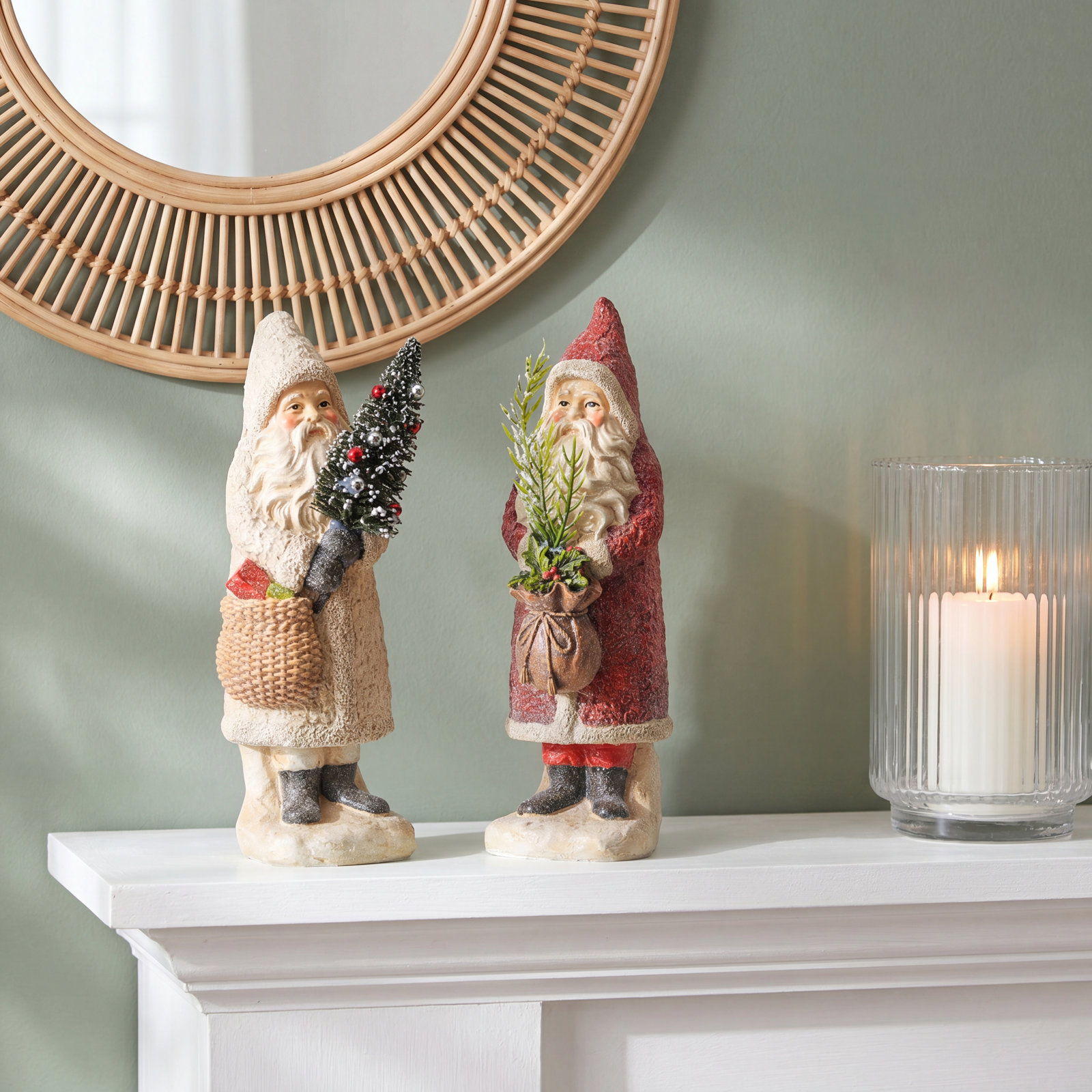 Lewei Vintage Santa Figurine