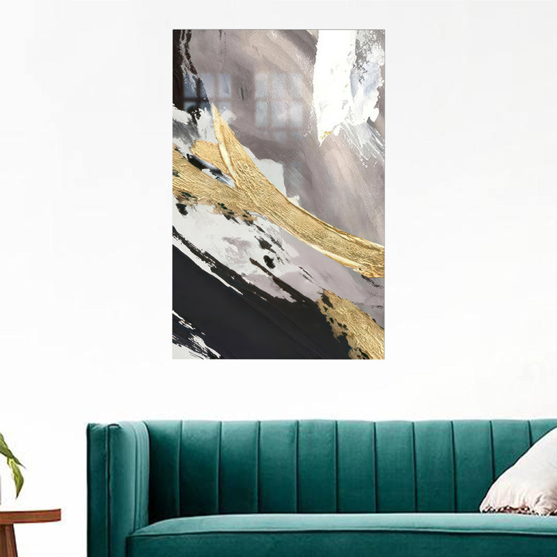 Modern Marble Glass Wall Art Perfect As A Personalized Gift For Mom, 11.8" H x 17.7" W