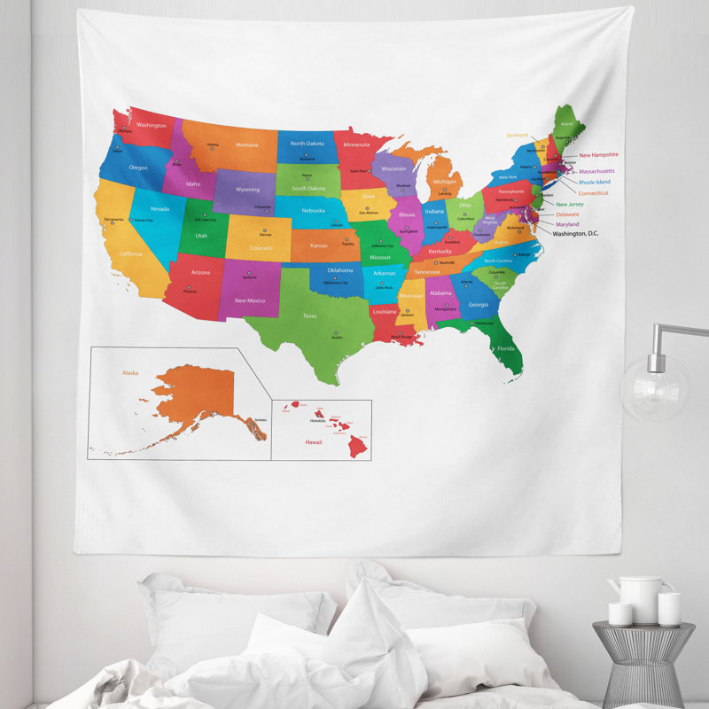 Microfiber Tapestry, 223.52cm H x 223.52cm W