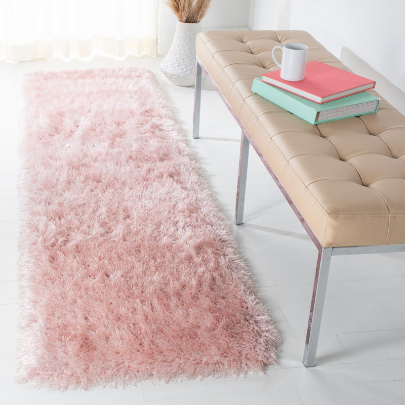 Tapis rose Bernell, Tapis de couloir 2 pi 2 po x 8 pi