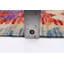 Tapis mauve / orange / rouge en laine tissé à plat à la main Ardisj