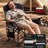 Frameless Stadium Chair, XXL Oversized Padded Folding Chair with Phone Holder, Cooler Bag & Side Pocket-1867385328