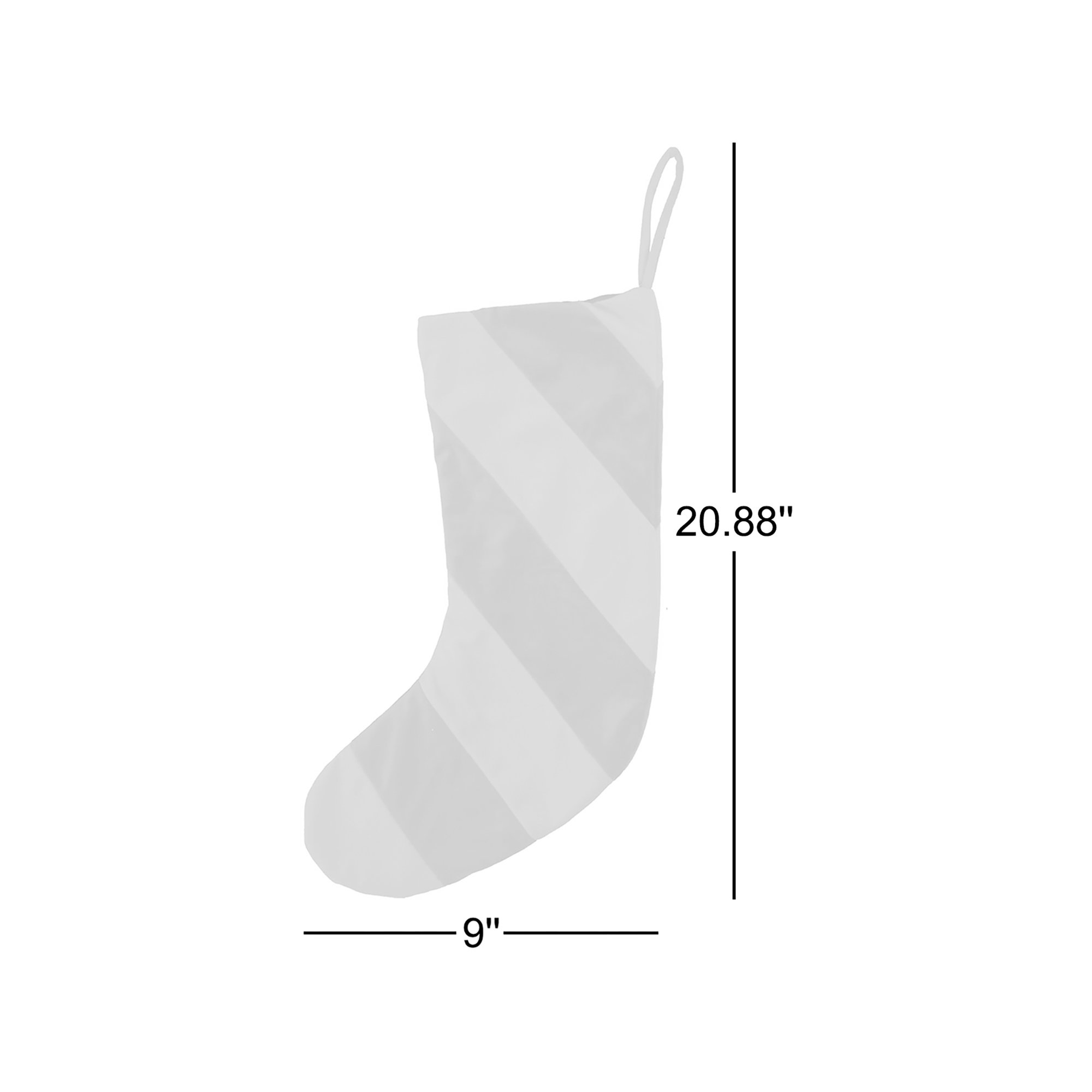 Polyester Stocking, Red