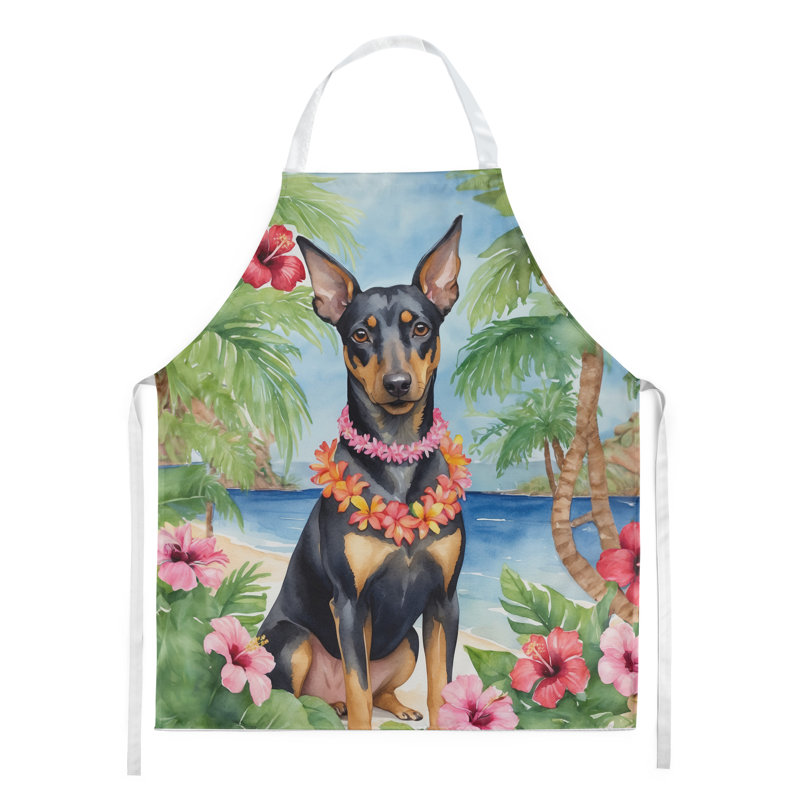 Tablier Manchester Terrier Luau