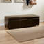 Banc de rangement en similicuir Carvalho