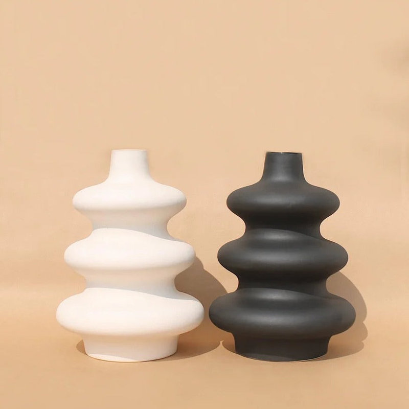 Big Mezo Vase, White