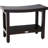 Patented 24" Sumba Mocha Teak Shower Bench with Shelf