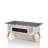 Levi Glass Top Single Coffee Table-25226371