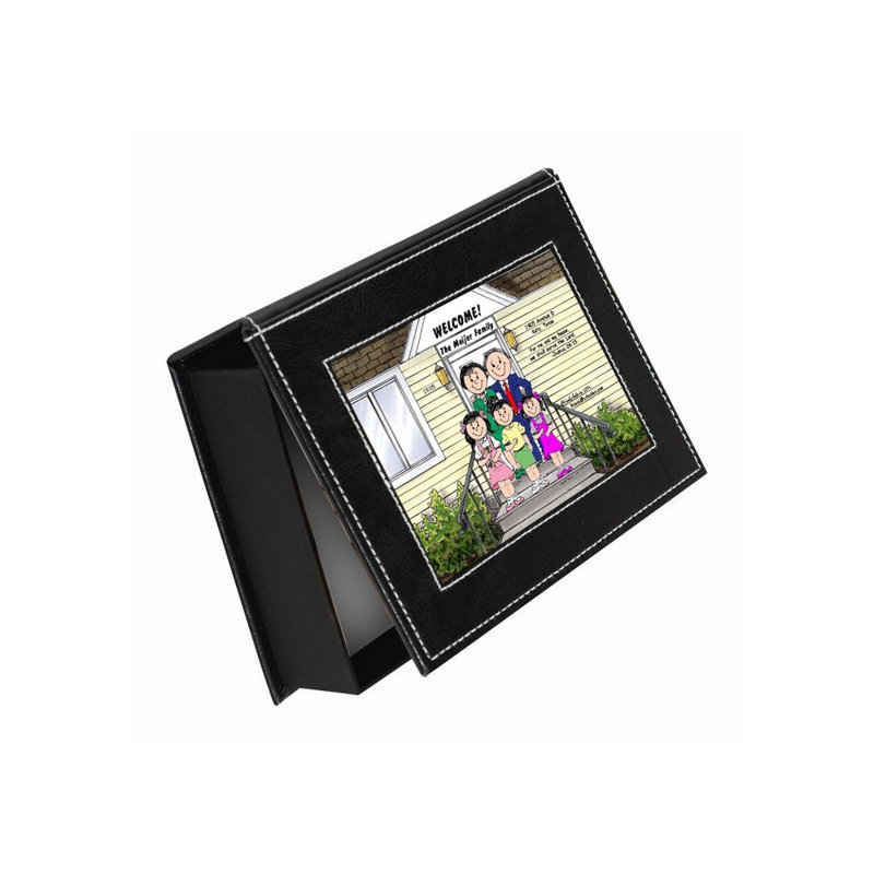 Boîte à mémoire pour maison personnalisable friendly