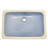 Nantucket Sinks Italian Fireclay Undermount  Vanity Sink RC2035SS 'Siracusa' with Distressed Hand-Painted Finish