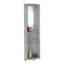 Armoire de bar de coin Chicago, support, porte en verre-711602114