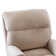 Deeda Upholstered 26'' W Super Soft Accent Chair with Ottoman and Pocket