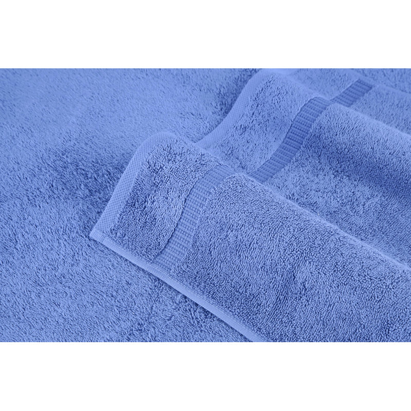 Essuie-mains Agathon 100% coton, bleu