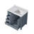 Bath Vanity with Right Offset and White Quartz Top-2106837195