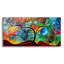  «Blue Moon Rising» par Megan Duncanson, art mural en verre acrylique, 48 po x 24 po