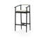 Charlie Upholstered Stool with Solid Wood Frame-1329112487-1329112486