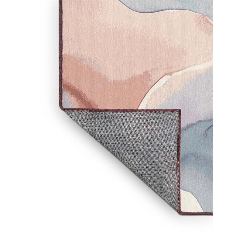 Opal Waves Rug, Rectangle 2' x 3'