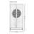 Simple Solid Wood Large Storage Wardrobe