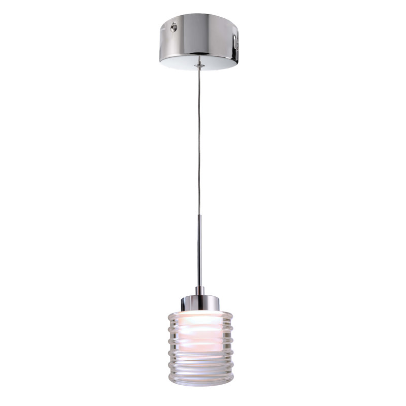 Lucy 1 - Light Nickel LED Single Pendant