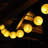 Outdoor 40 - Bulb 393.7'' Solar Powered LED Shaded String Light-1586076796