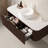 Wall-Mounted Bathroom Vanity With Sink
