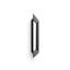 Ghost Flat Metallic Polycarbonate Wall Mirror-96430101