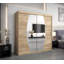 Daucourt 3 Door Sliding Wardrobe-71486064-88250155