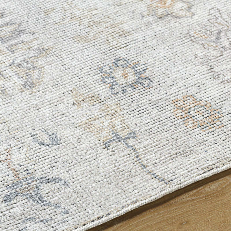 Our PNW Home x Livabliss Vintage Traditional Oriental Boho Light Brown Area Rug, Rectangle 6'7" x 9'