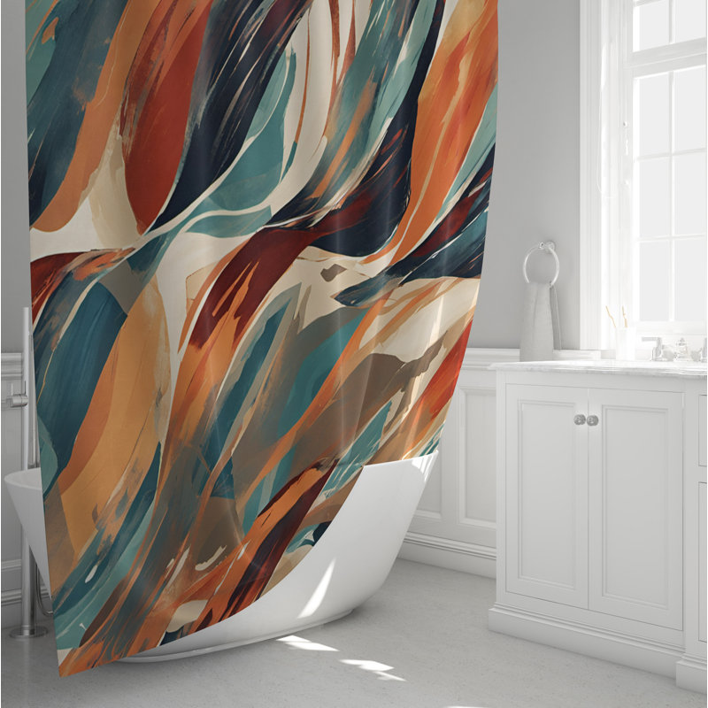 Rideau de douche Genero Abstract, H 72 po x l 70 po