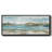 Peaceful Beach I- Framed Canvas