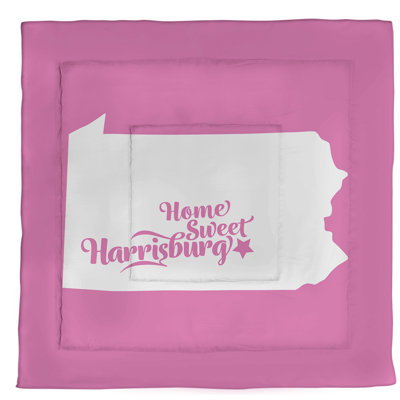 Pennsylvania Modern & Contemporary Polyester Percale Comforter