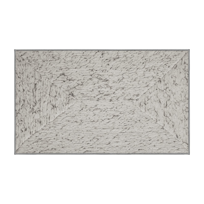 Machine Washable Gray Area Rug