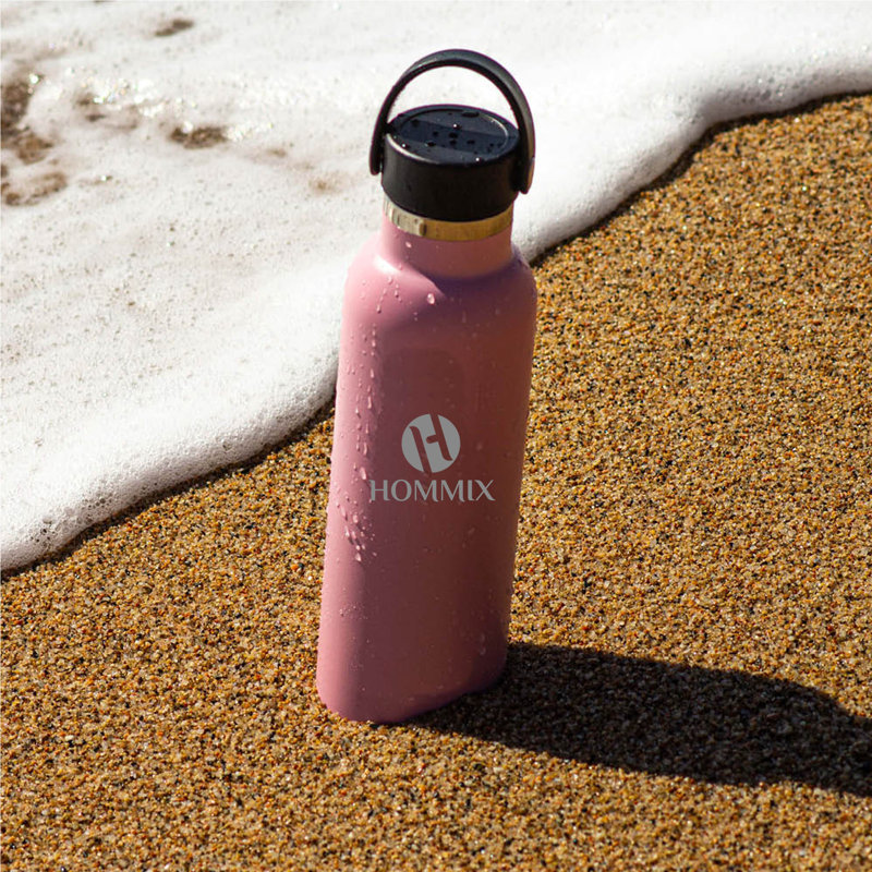 Hommix Ceramic Coated Bottles - Blue, Black