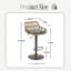 Swivel Upholstered Counter Stool