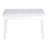 Piano Bench, Duet Piano Chair With Faux Leather Padded Cushion And Wooden Frame, Button Tufted Keyboard Bench, White-973851111