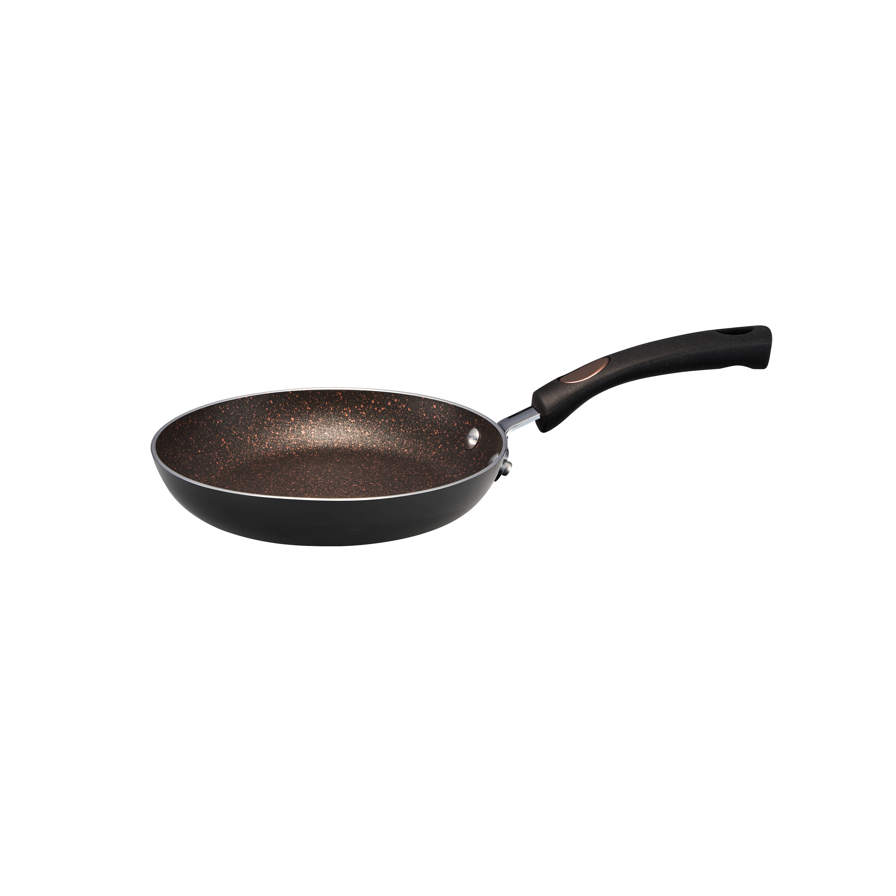 KOCH SYSTEME CS 10in Copper Nonstick Frying Pans with Lids and Titanium  Ceramic Interior,100% PFOA-Free Saute Pan/Skillet for All Stove  Tops,Stainless