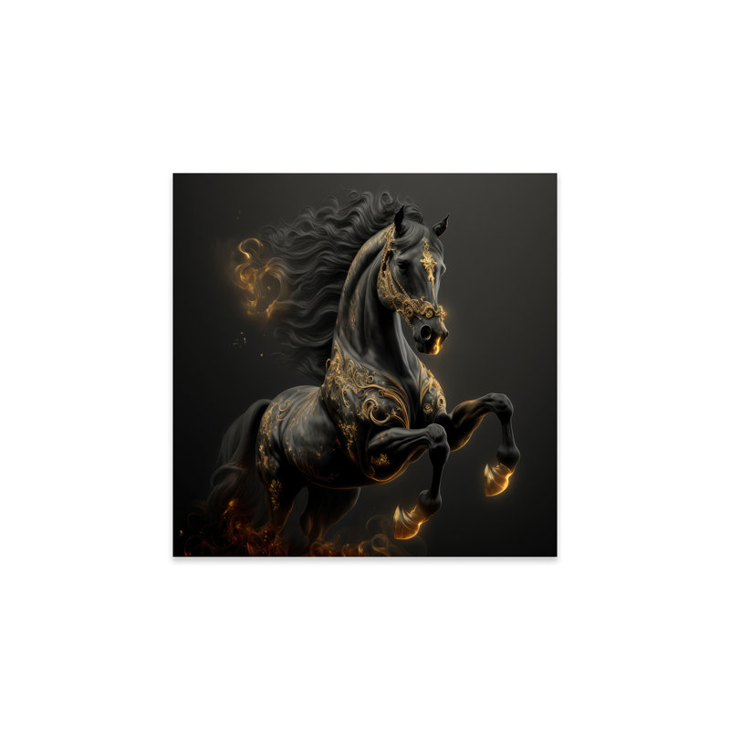 Golden Glow, Horse par Spacescapes
