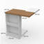 Brookie Floor Shelf End Table-1715249176