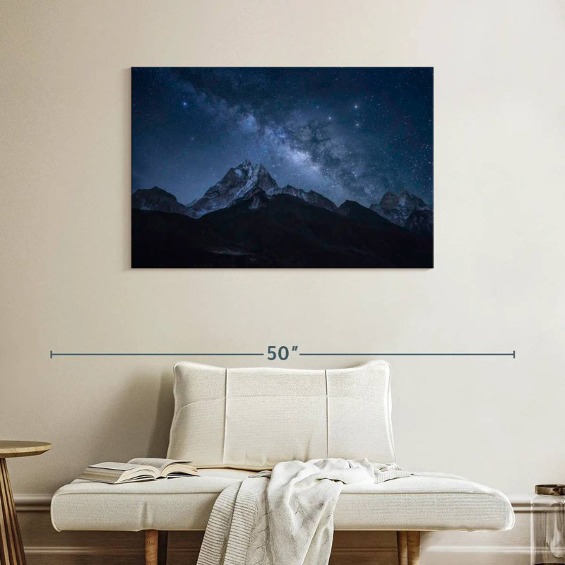 Alvord Starlit Ama Dablam Peaks, H 26 po x l 39 po
