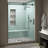 Coraline XL 60" W x 80" H Single Sliding Frameless Shower Door-49950185-49956756