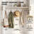 60" Wide Farmhouse Freestanding Hall Trees with Storage Shoe Bench and Hooks-129417285