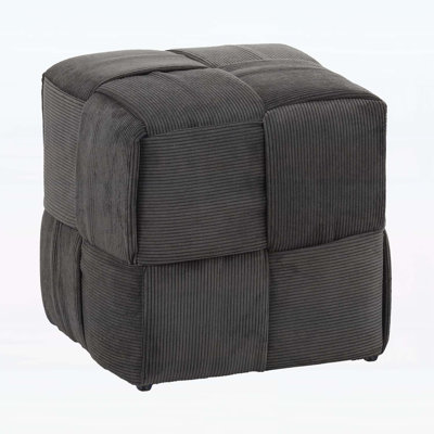 Repose-pieds doux et confortable, conception carrée pour les salons et les chambres