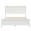 Lit plateforme double en bois massif-144764550